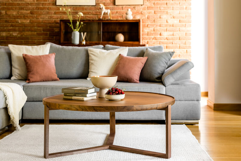 salon meble z litego drewna