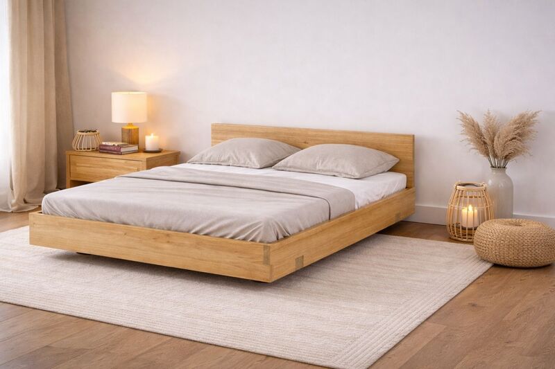 sypialnia meble z litego drewna