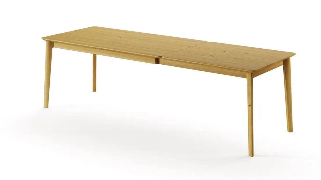 stół rozkładany Filippo rozłożony Dąb