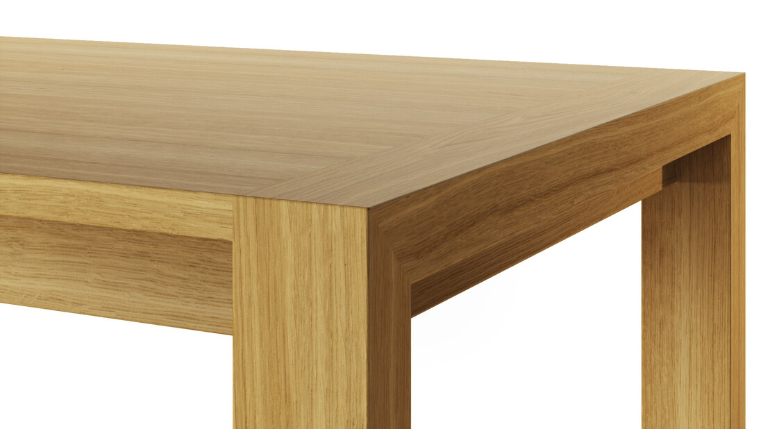 stół rozkładany Cana rozłożony Dąb