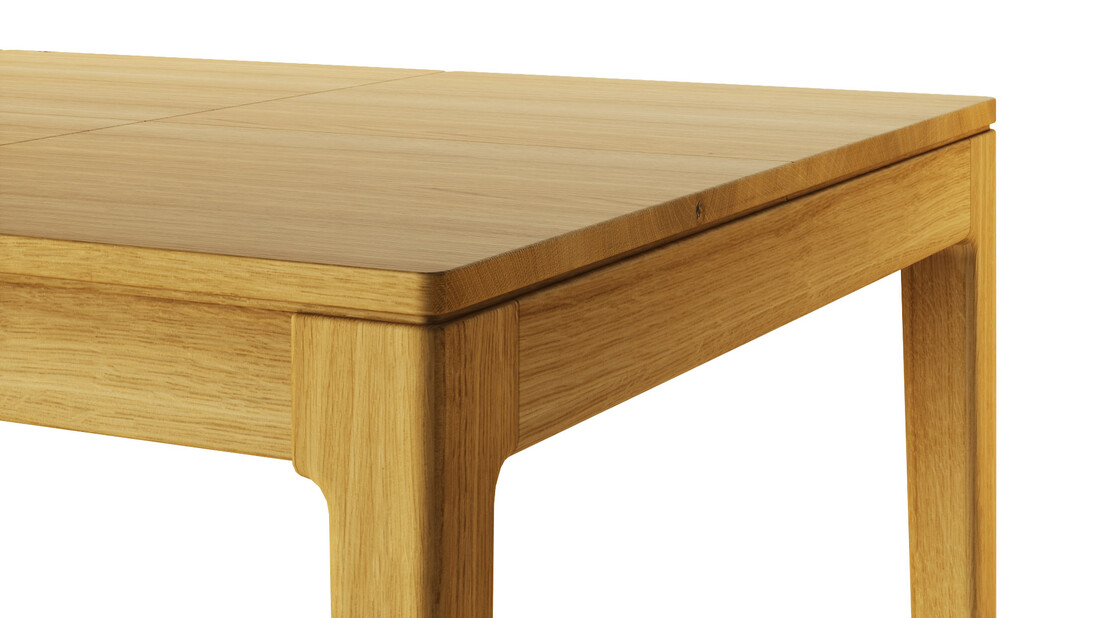 stół rozkładany Olivio rozłożony Dąb