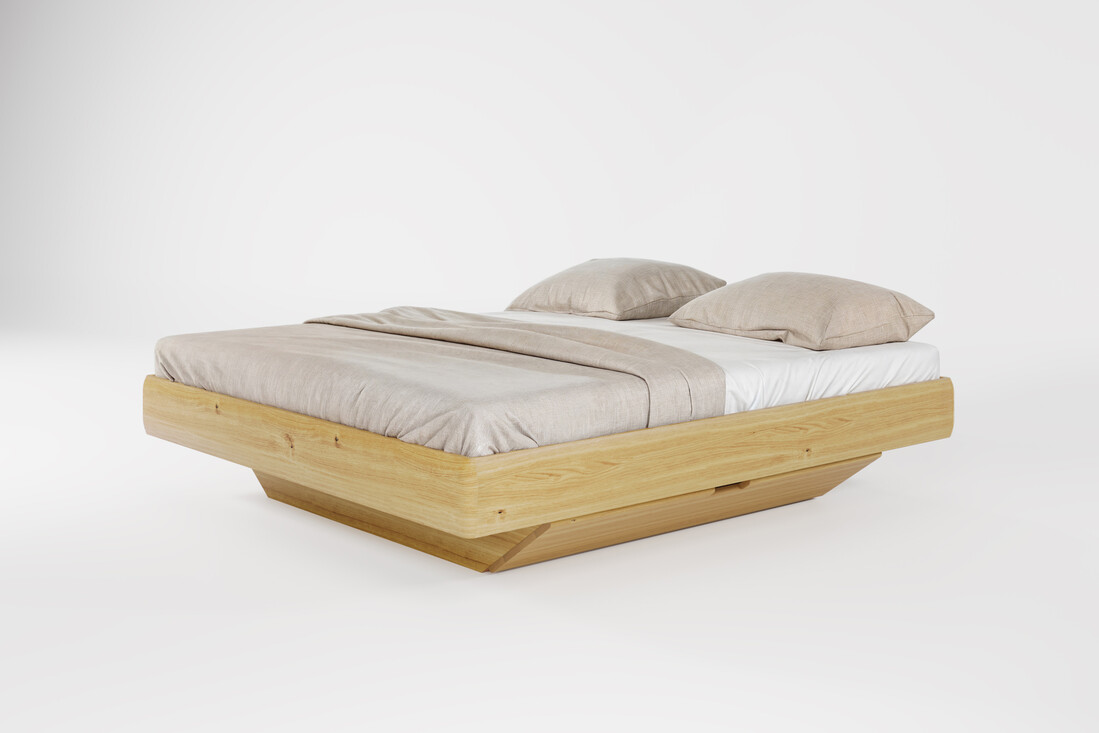 łóżko Bryce z szufladą Dąb