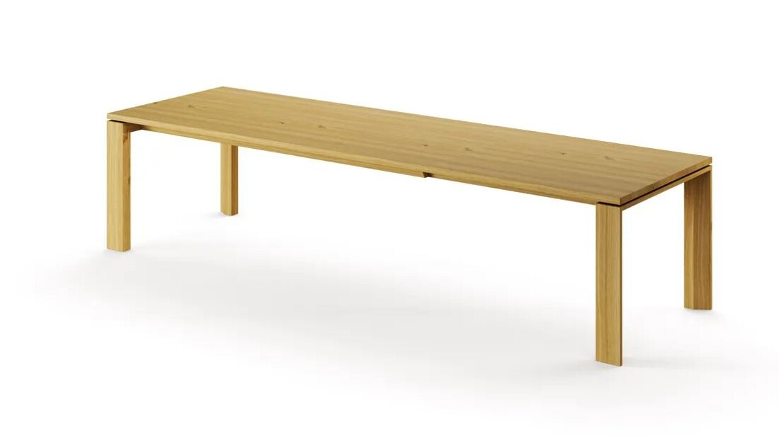 stół rozkładany Pago rozłożony Dąb