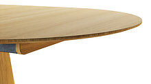 stół rozkładany Rondo rozłożony Dąb-miniatura