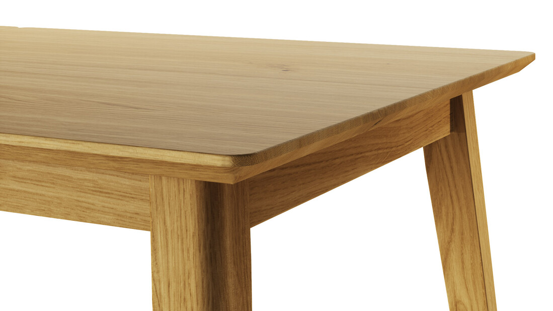 stół rozkładany Diego Slim rozłożony Dąb