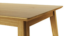 stół rozkładany Diego Slim rozłożony Dąb-miniatura
